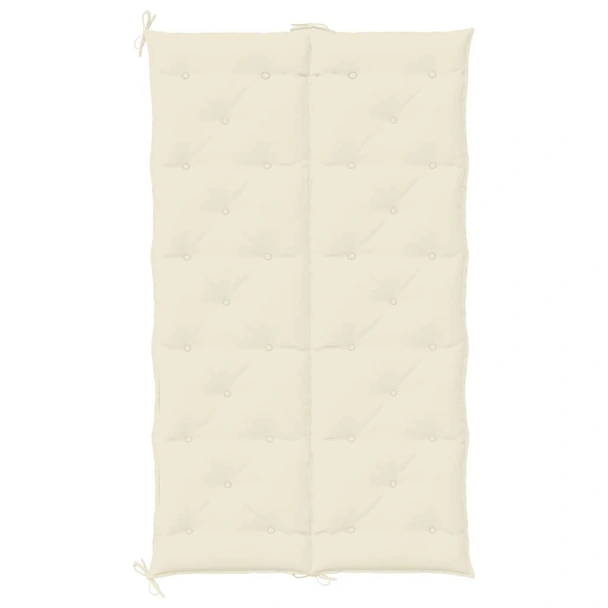 Възглавница за градинска пейка кремава 180x(50+50)x7 см оксфорд - VL315030 - Image 6