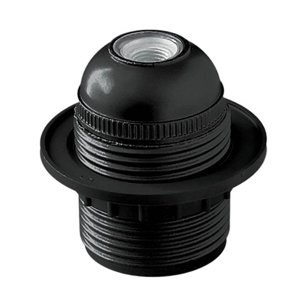 Фасунга бакелитова черна-E27 - VIVALUX