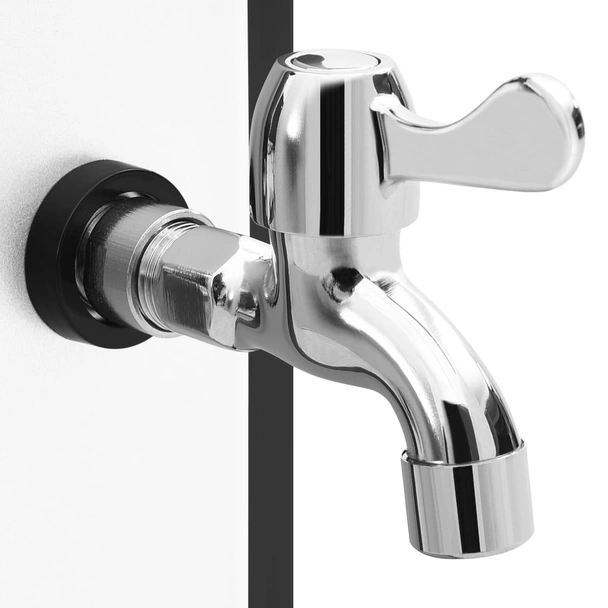 Градински соларен душ 217 см с душ слушалка и кранче, 35 л - Image 8