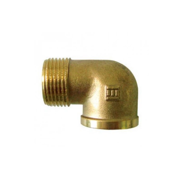 Кoлянo месингово с вътрешна и външна резба 3/4" - тежък модел