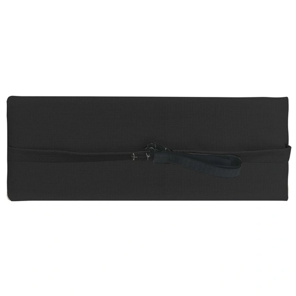 Облегалка за глава за шезлонг, черна, 40x7,5x15 см, textilene - VL47932 - Image 3