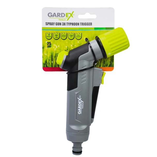 Поливен пистолет с 3 функции Typhoon Trigger GARDEX - Image 3