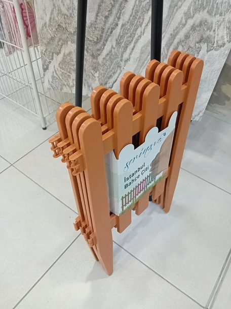 Градинска ограда 40x59 см кафява IBC2 SERINOVA - Image 2