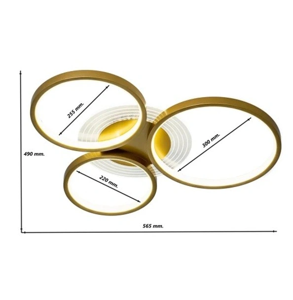 Плафон Пръстени DREAM LIGHTS - Image 6