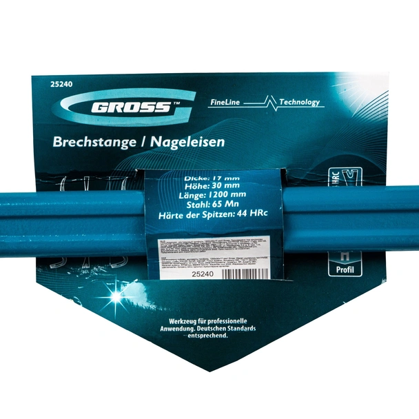 Щанга тип "кози крак" Н-образен профил 120 см GROSS - Image 6