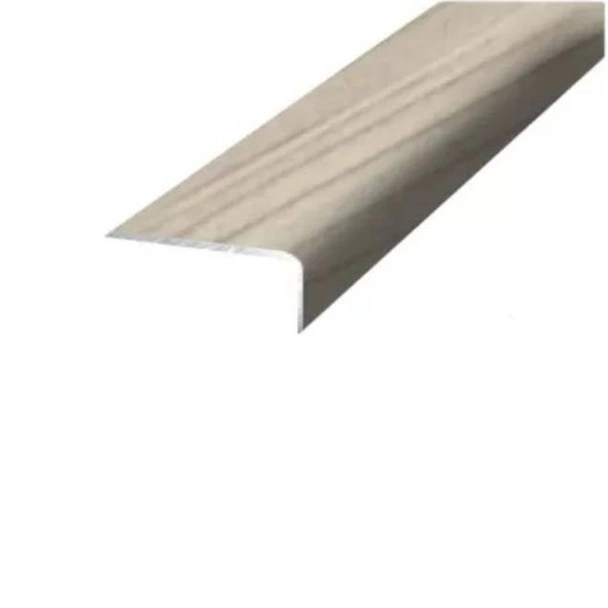 Алуминиева Г-образна лайстна 24х10 мм 2.7 м светъл антик