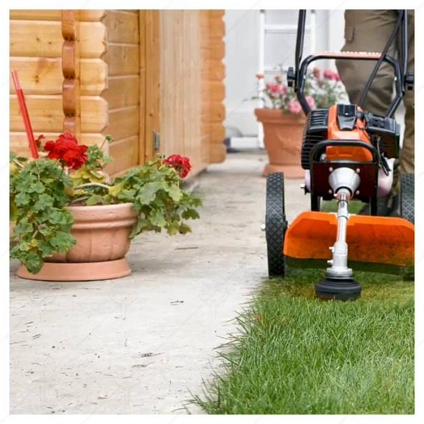 Бензинов тример на колела 2.2KW 52CC PREMIUM - Image 2