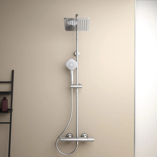 Душ система с термостатен смесител Ceratherm T100 VIDIMA - Image 8