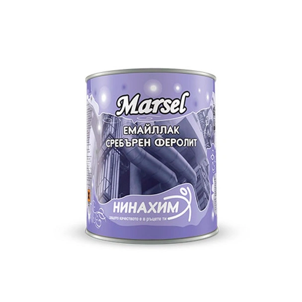 Eмайллак Сребърен феролит 2,5 л MARSEL