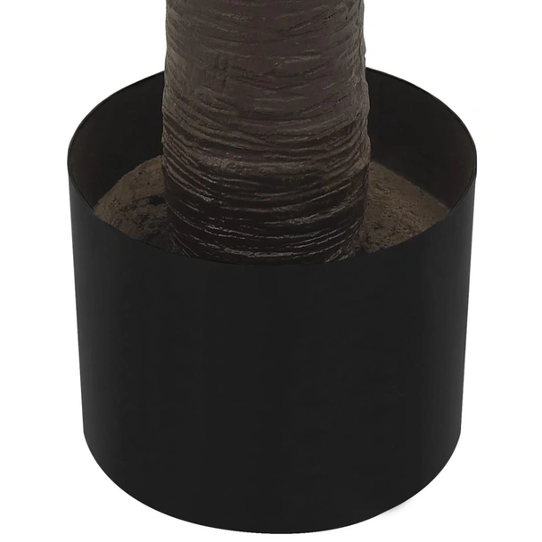 Изкуствена финикова палма със саксия, 215 см, зелена - Image 5