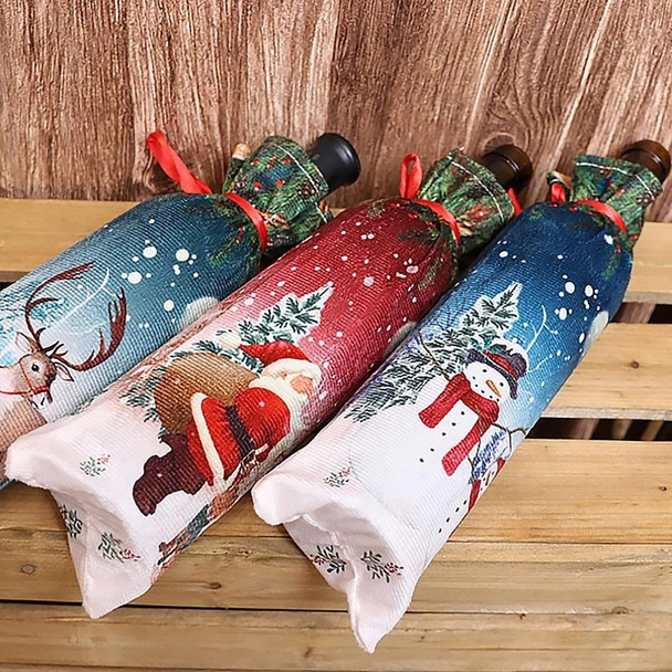 Коледно калъфче за бутилка - Image 2