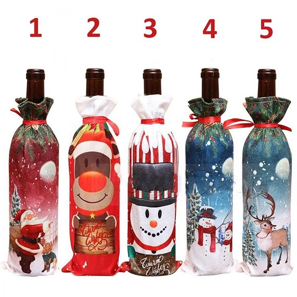 Коледно калъфче за бутилка - Image 6