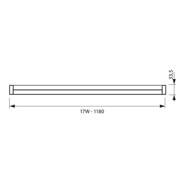 LED осветително тяло SPICA LED T5 17W VIVALUX - Image 2