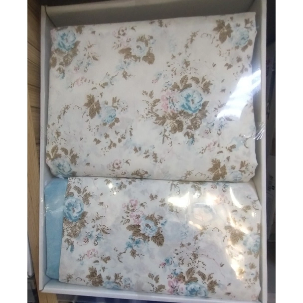 Спален комплект 4 части Нежен букет COTTON GARDEN - Image 3