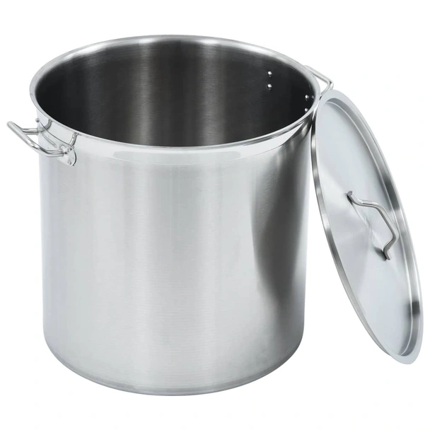 Тенджера, 98 л, 50x50 см, неръждаема стомана - Image 3