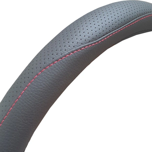 Калъф за волан 772 см М-38 см черен с червен конец - Image 2