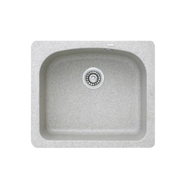 Кухненска гранитна сива мивка 22х50х60см INTER CERAMIC