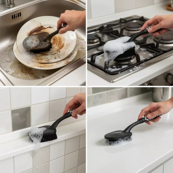 Мултифункционална домакинска четка 33x7.5 см - Image 2