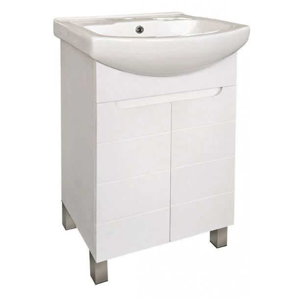 Порцеланов умивалник 50х41х20см бял INTER CERAMIC - Image 2