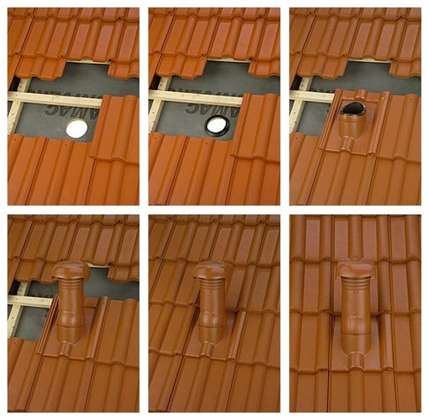 Капак за отдушник DuroVent тъмнокафяв BRAMAC - Image 3