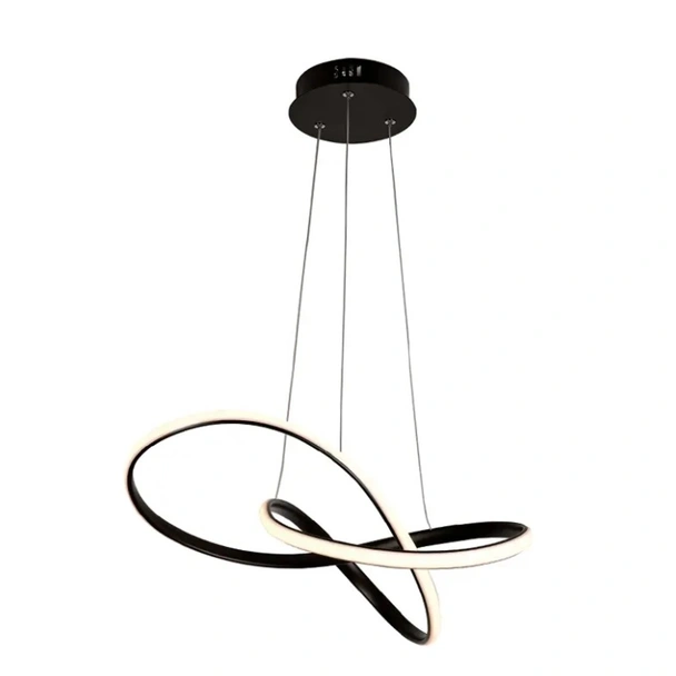 LED пендел Gordius черен ACA LIGHTING