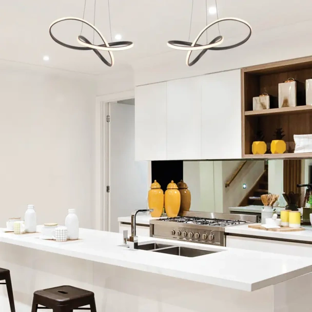 LED пендел Gordius черен ACA LIGHTING - Image 3