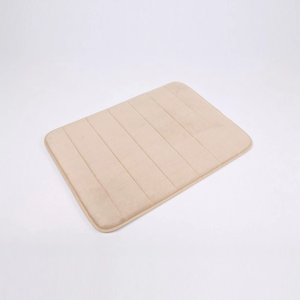 Постелка за баня с Memory пяна бежова ICSC 186 INTER CERAMIC - Image 3