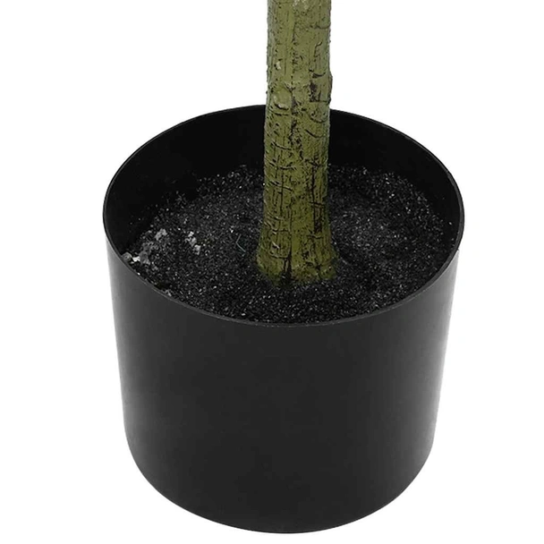 Изкуствено маслиново дърво 450 листа 120 см зелено - Image 3