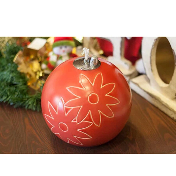 Керамична газова лампа червена BREMA - Image 2