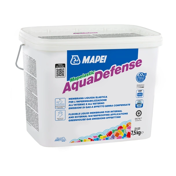 Течна мембрана за изолация Mapelastic AquaDefense 15 кг MAPEI