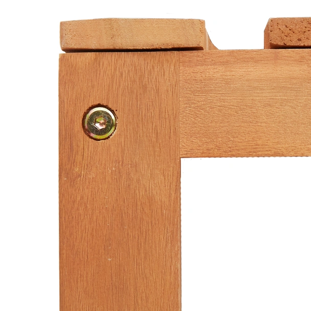 Външна пейка за дърво 160 см от дървесина еукалипт - VL3324835 - Image 9