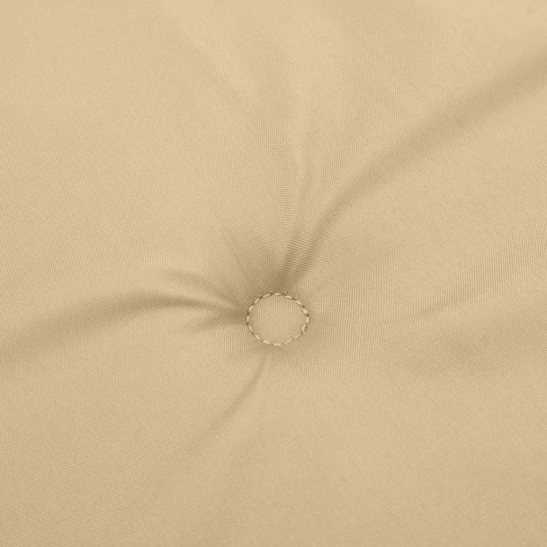 Възглавница за градинска пейка меланж бежова 180x50x7 см плат - VL4002567 - Image 6