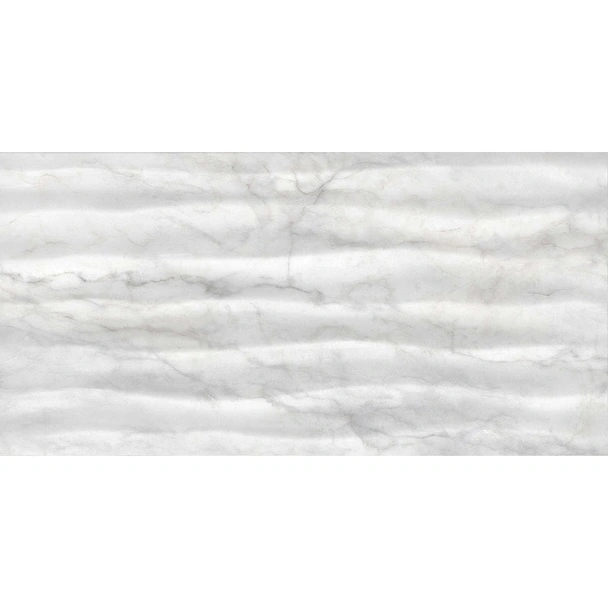 Фаянс 30x60 см Венато вълни бял 4703 KAI - Image 4