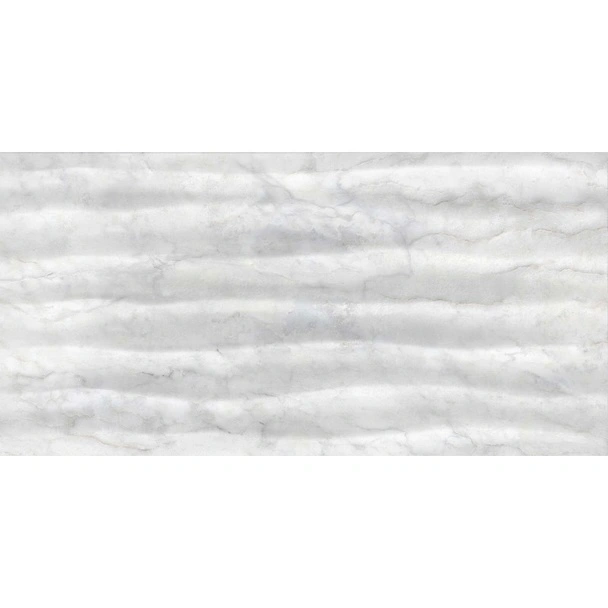Фаянс 30x60 см Венато вълни бял 4703 KAI - Image 3