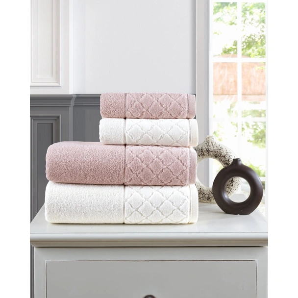 Комплект халати за баня с кърпи 6 части Selena IPEKCE - Image 6