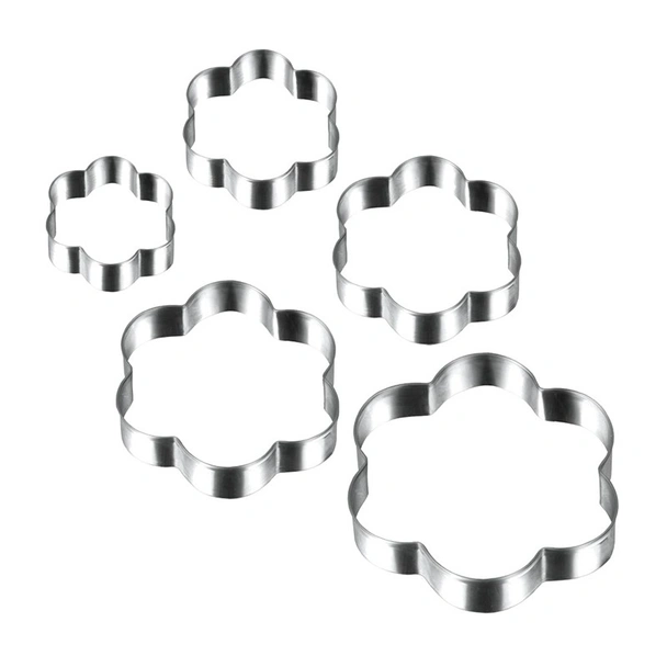 Режещи форми за сладки цвете Dolceforno METALTEX - Image 2