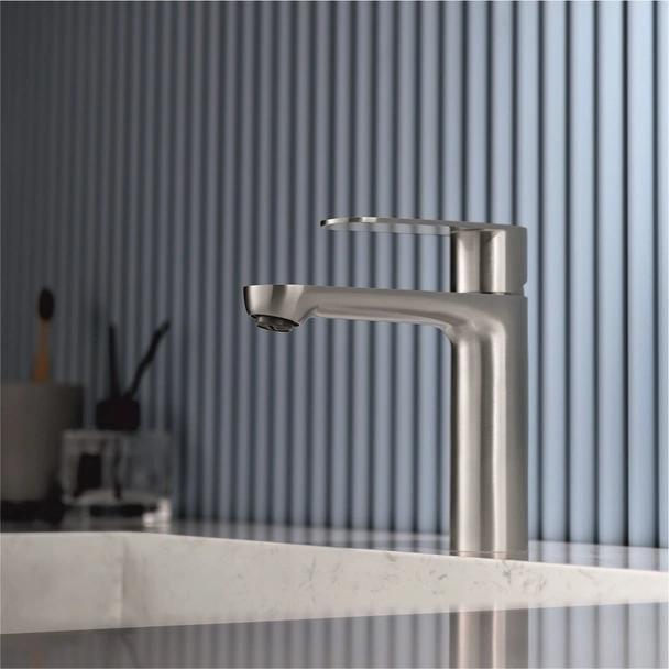 Стоящ смесител за баня Marsiliya сив INTER CERAMIC - Image 2