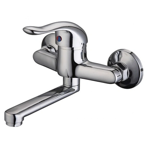 Стенен месингов смесител за баня "Форти" - 5569265-7215