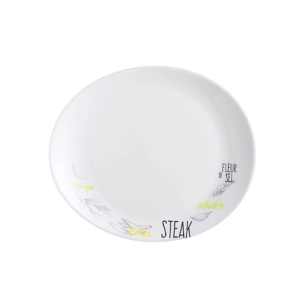 Чиния за стек 30x26 см бяла Friend's Time LUMINARC - Image 2