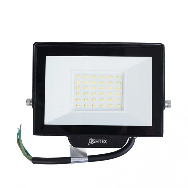 LED прожектор 30 W 6500 К черен Hero LIGHTEX - Image 5