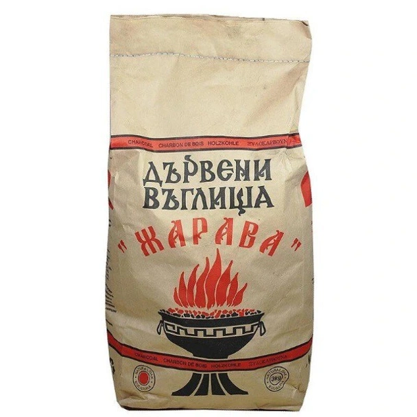 Дървени въглища Жарава 5 кг