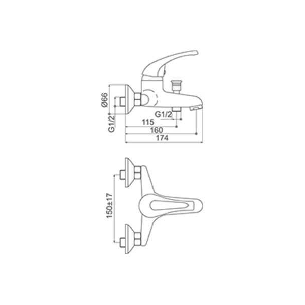 Комплект душ система и смесители Ancona FORMA VITA - Image 7
