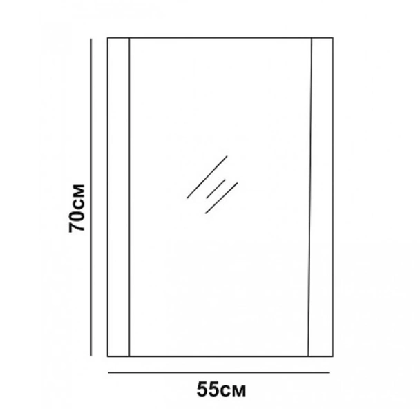Долен шкаф за баня + горен огледален шкаф INTER CERAMIC - Image 7