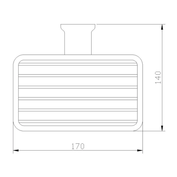 Сапунерка за баня тип мрежа Евкалипт - Image 2