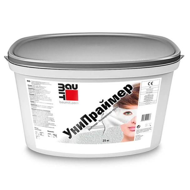Универсален грунд УниПраймер 25 кг BAUMIT