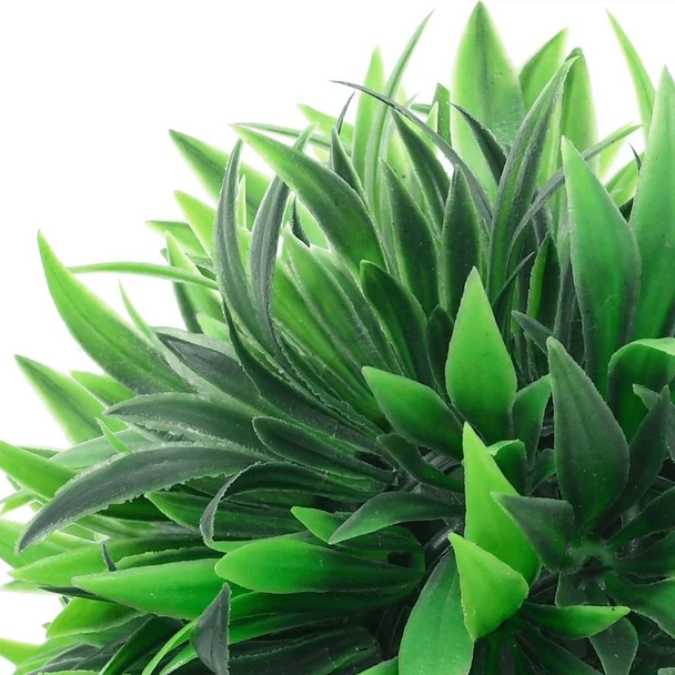 Изкуствени топки от чемшир с LED светлини 4 бр. зелени 15 см - Image 3