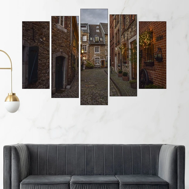 Калдъръм в Столберг - картина пано за стена - Image 3