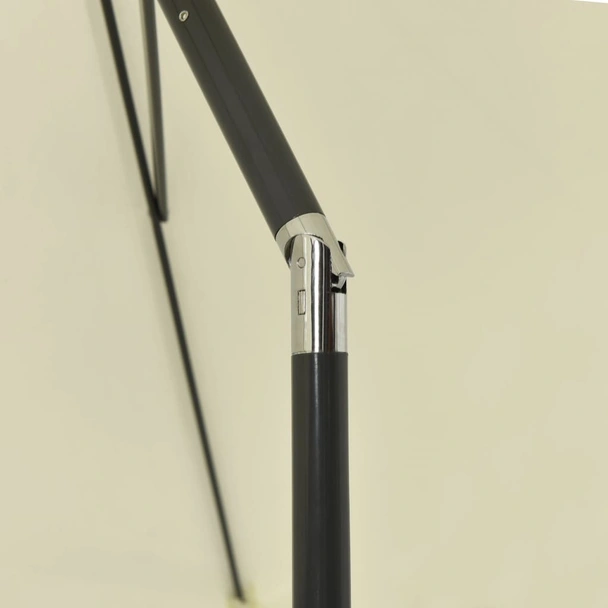 Плажен чадър, пясъчножълт, 180x120 см - Image 3