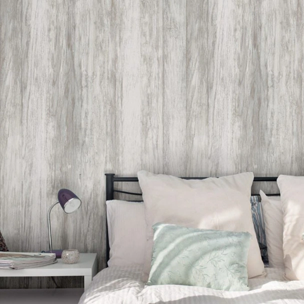 PVC ламперия 25 см 8 мм 2.65 м Smoky Wood VILO - Image 2