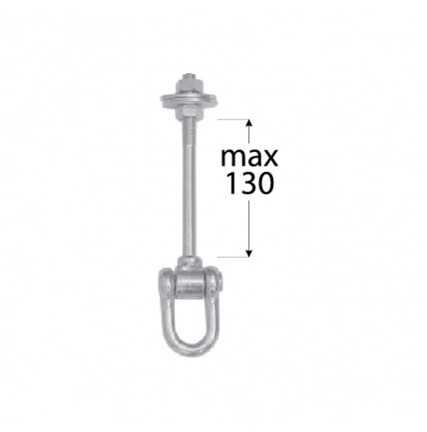 Закрепващ комплект (окачвач) за люлка с шегел МНС 130 - Image 2